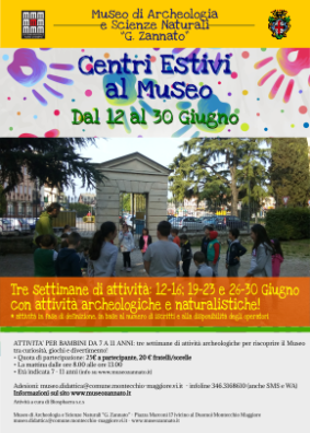 locandina Centri Estivi