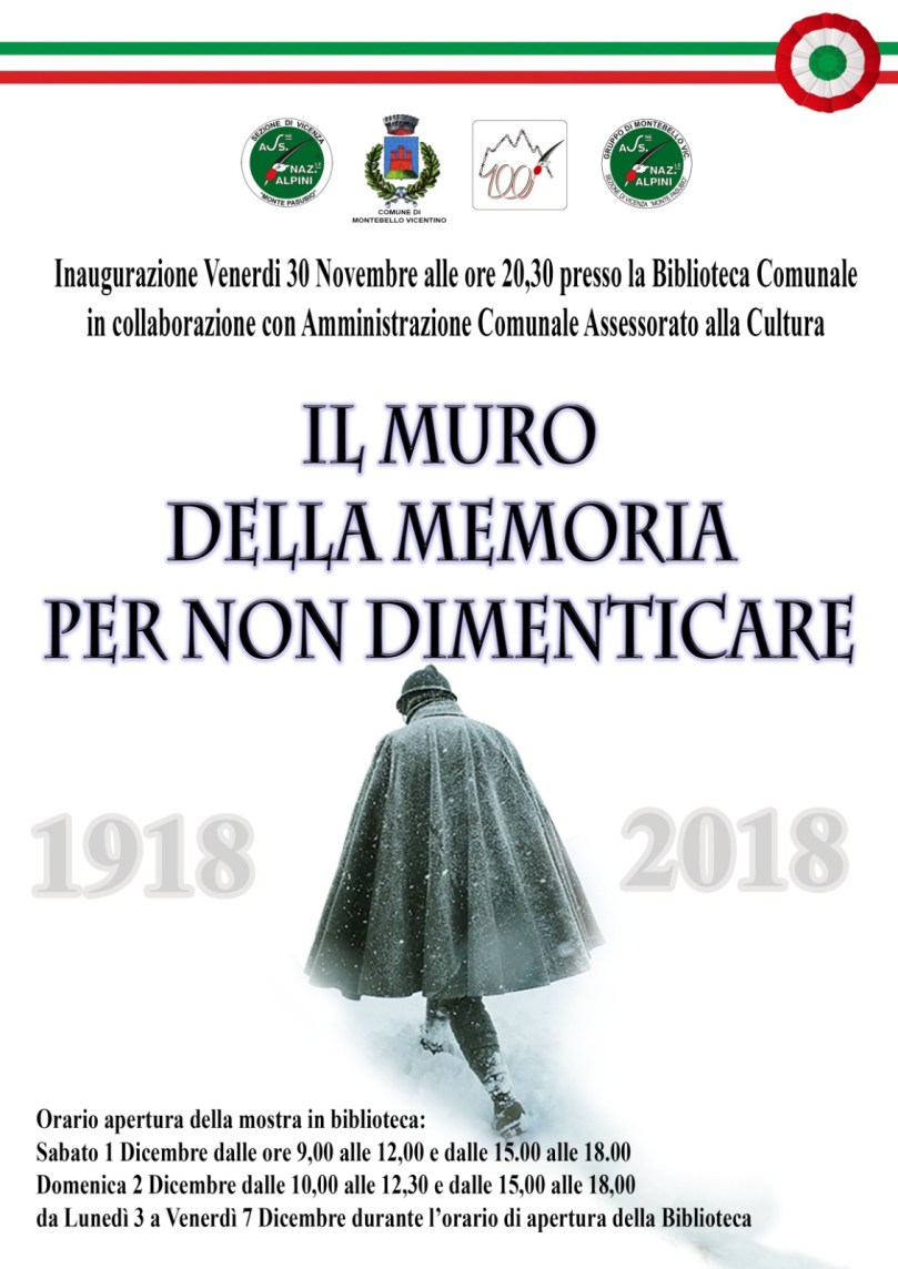 alpini Muro memoria