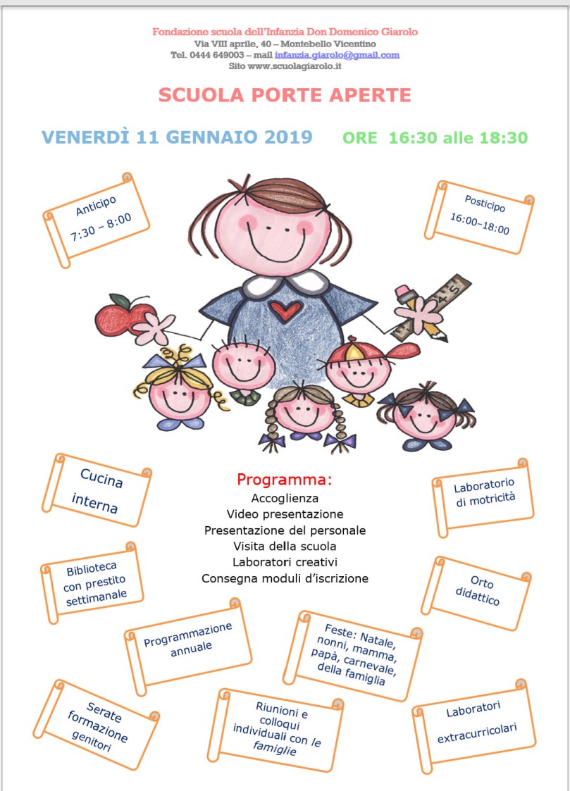 scuola aperta GIAROLO