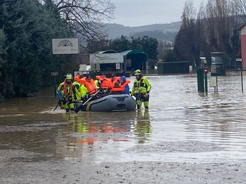 Intervento dei Vigili del Fuoco
